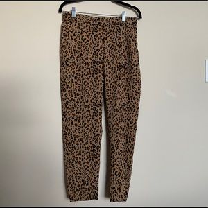 J. Crew Cheetah Print Pants